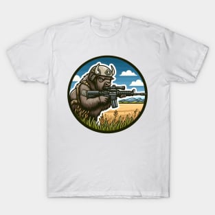 Tactical Bison Buffalo T-Shirt